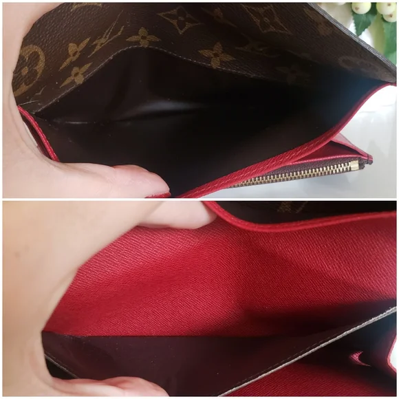Authentic Pre-owned Louis Vuitton Emilie Long Flap Wallet - Picture 9 of 15